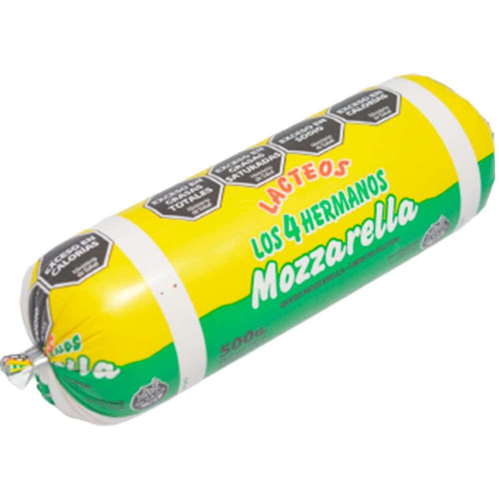Mozzarella  Los 4 hermanos 500 g.