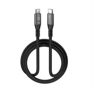 Cable Klipxtreme kx Power Go 250 kx usb-c cable 60w 480mbps 6ft/1,80mts. braided (kac-250-6