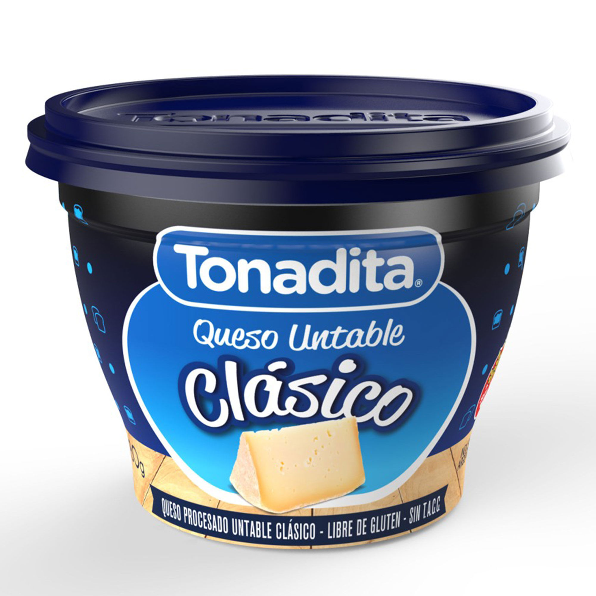 Queso Untable Tonadita Clásico 180 G