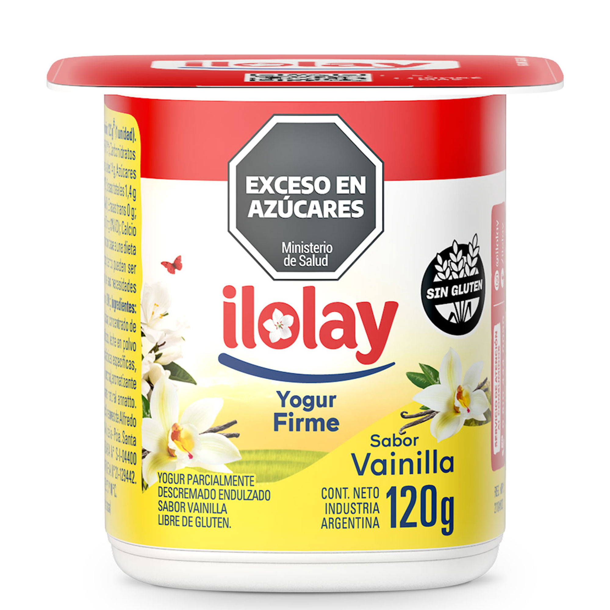 Yogur Firme Ilolay Vainilla 120 G