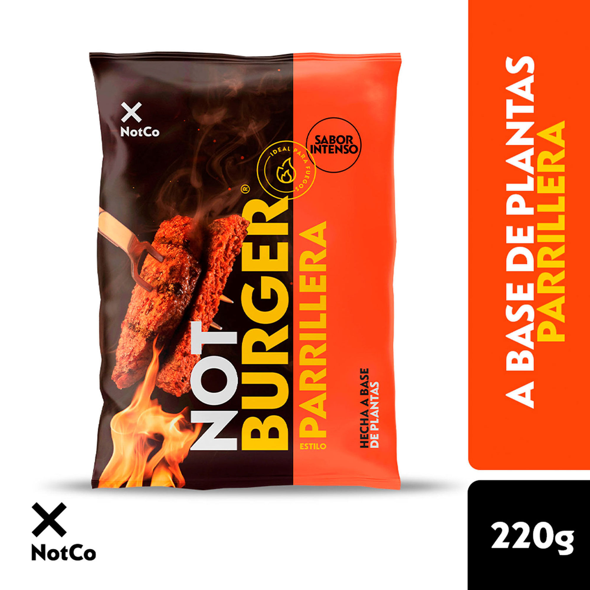 Medallón Vegetal Notco Notburger Estilo Parrilera 200 G