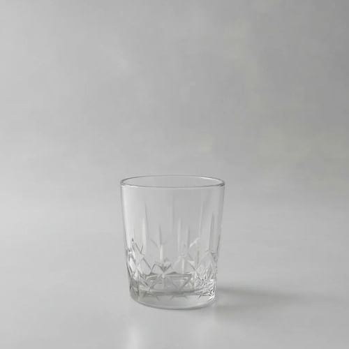Vaso Vidrio Labrado Whisky 350ml Valencia Nadir X6 Unidades