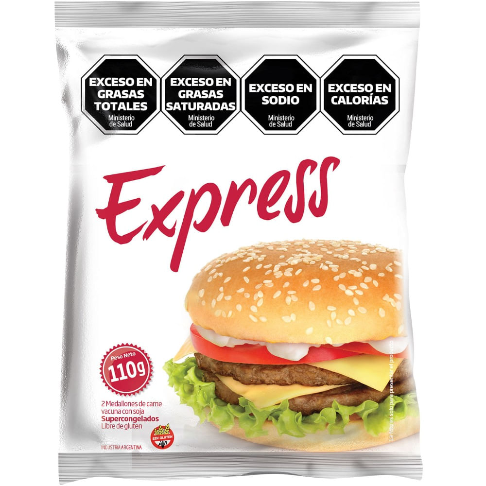 Medallon De Carne Vacuna Express 110 G 2u