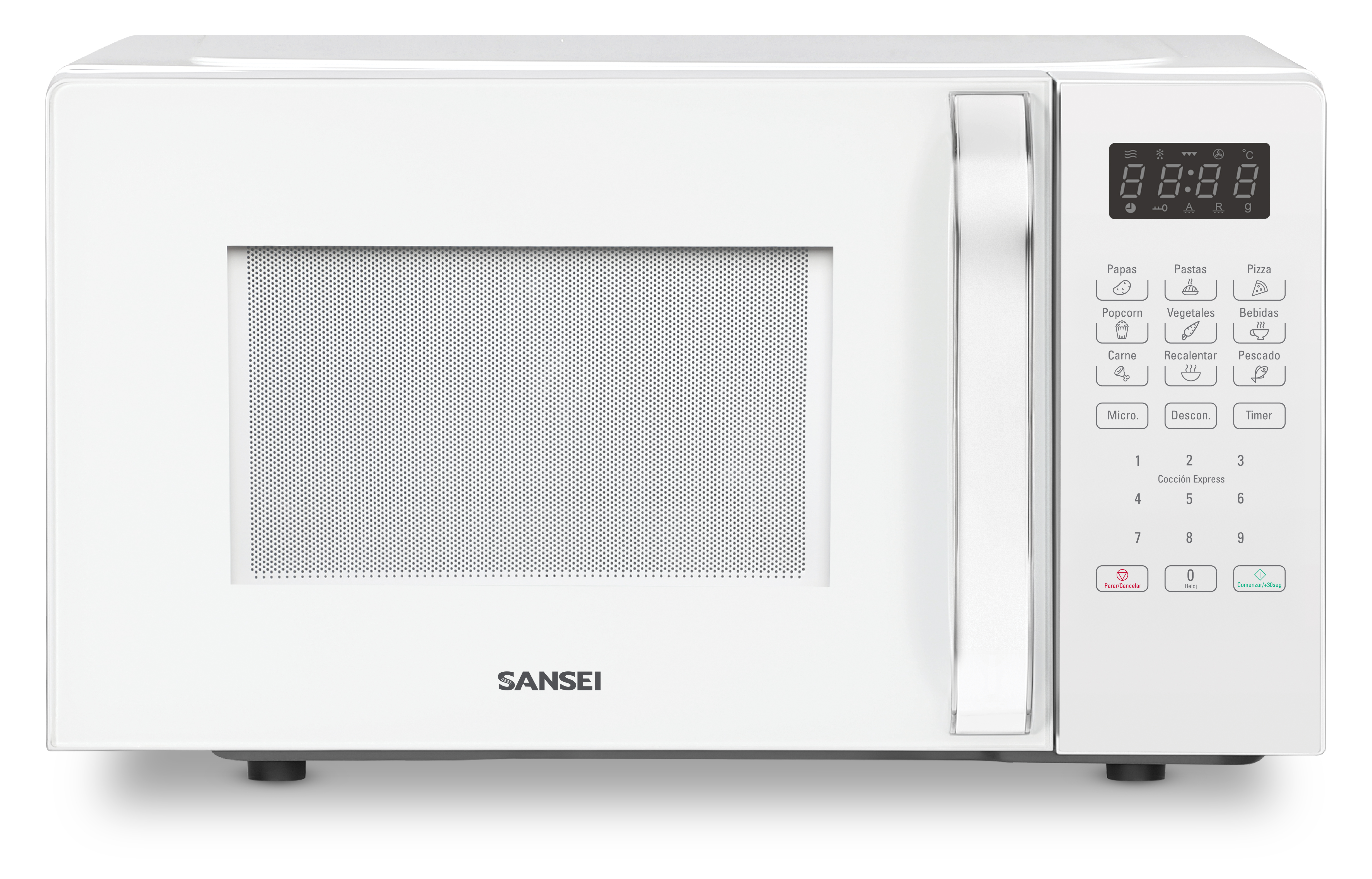 Microondas Sansei Digital20 L - Blanco Msadw20ubn