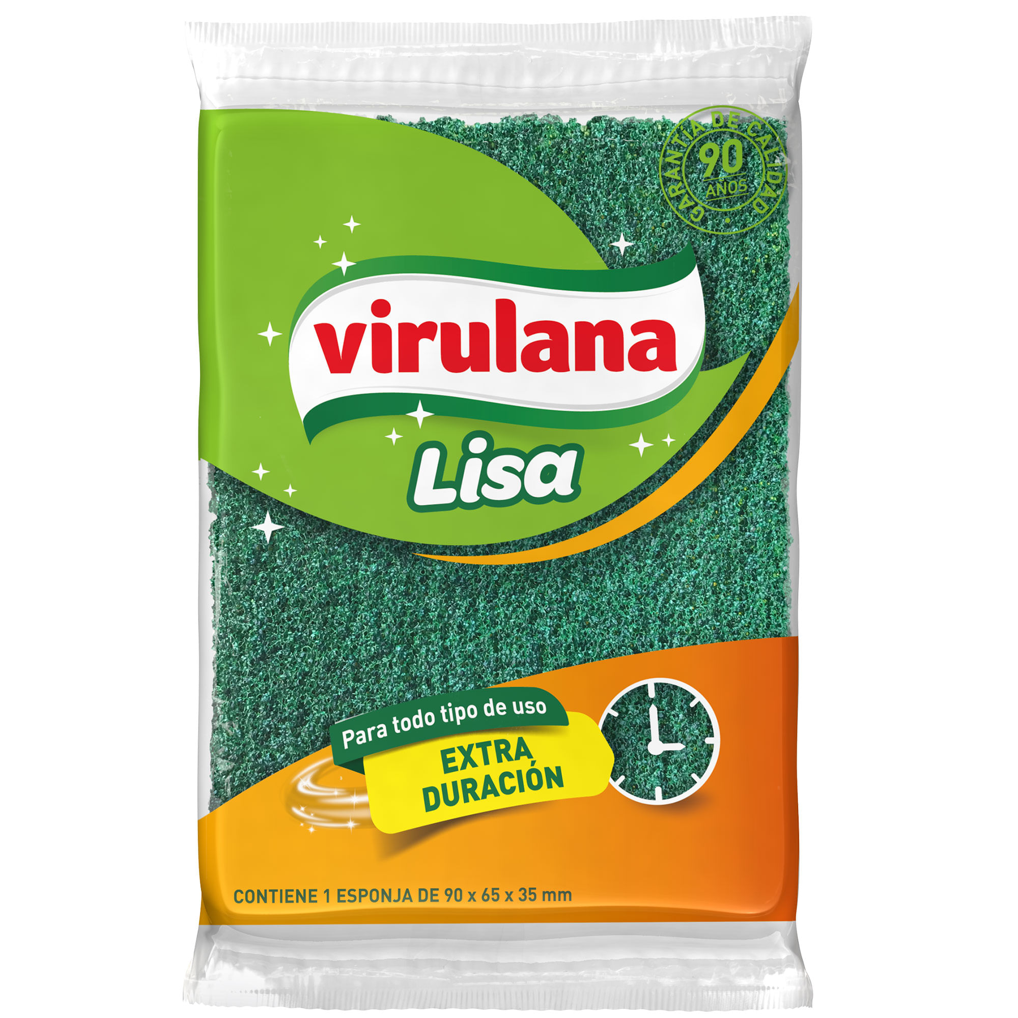 Esponja Lavavaj Pintada Lisa Virulana 1u