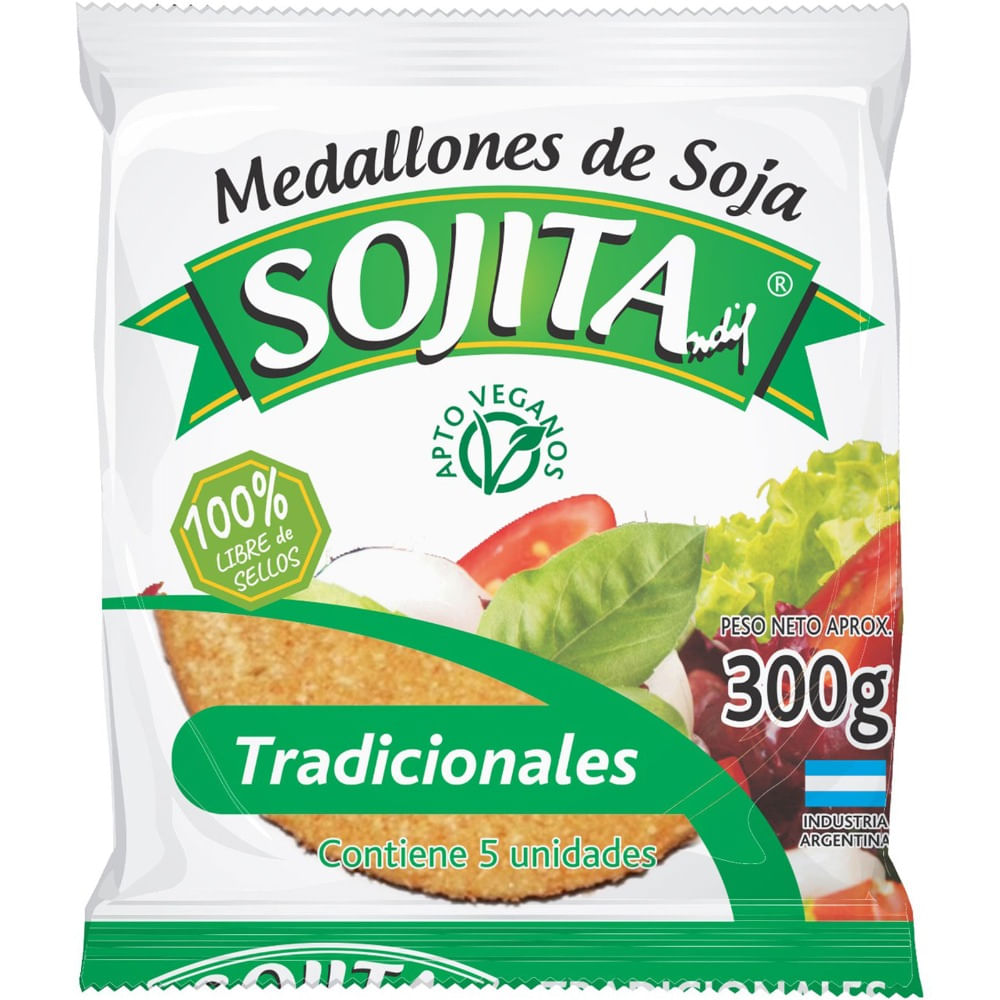 Milanesas de soja Sojita tradicionales 300 grs