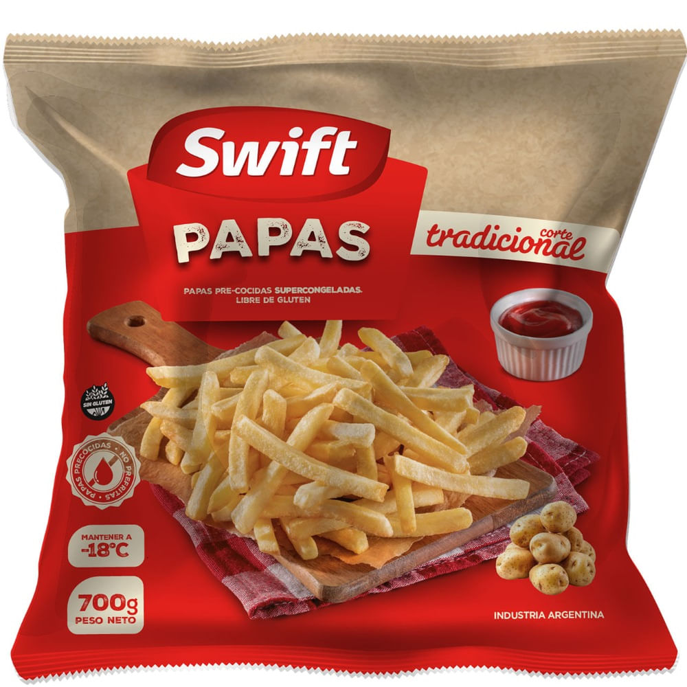 Papas Bastón Swift Corte Tradicional 700 G