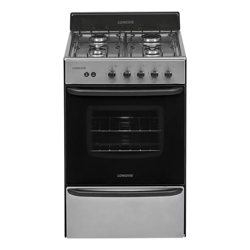 Cocina Multigas Longvie 12331x 8600 Kcal/H Inoxidable 56cm