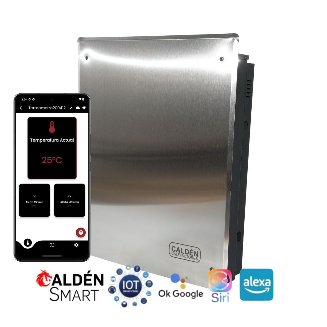 Calefactor CaldéN 3000 K/Cal Sin Salida Con Termostato Smart