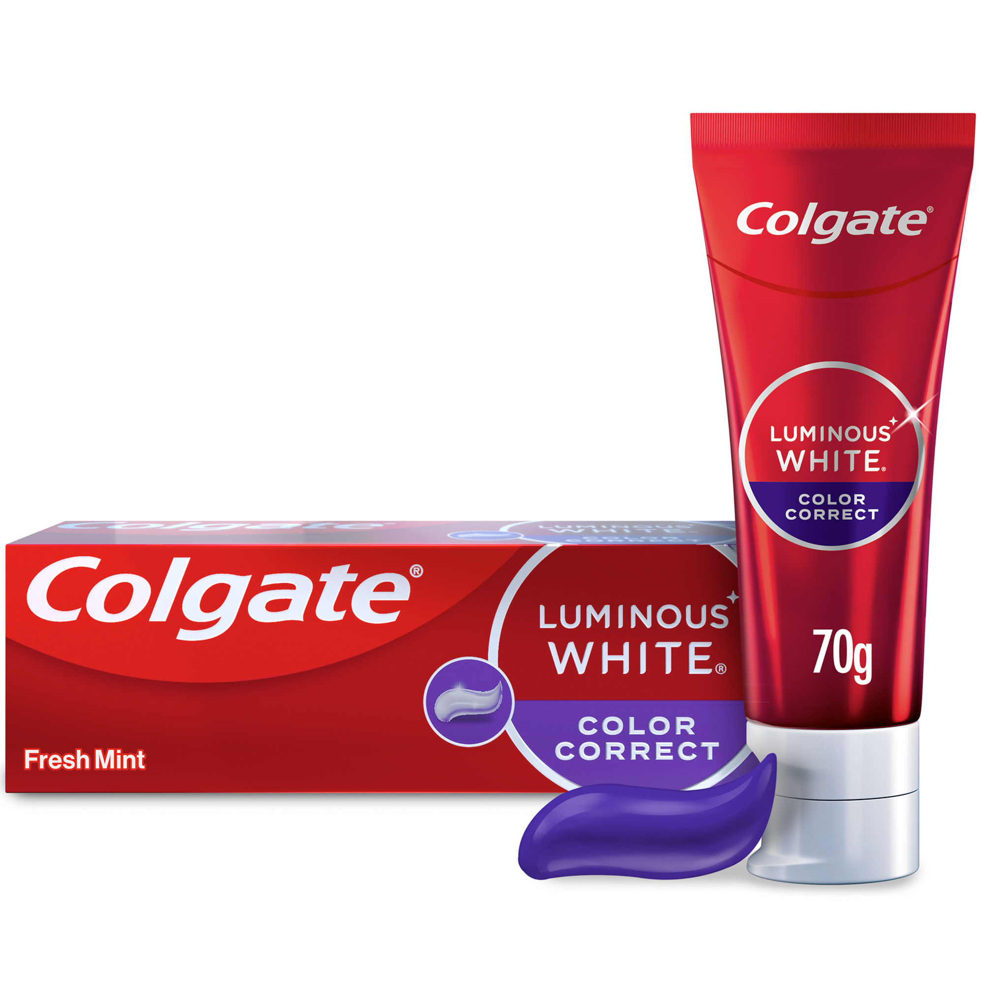 Pasta Dental Colgate Luminous White Fresh Mint 70 G