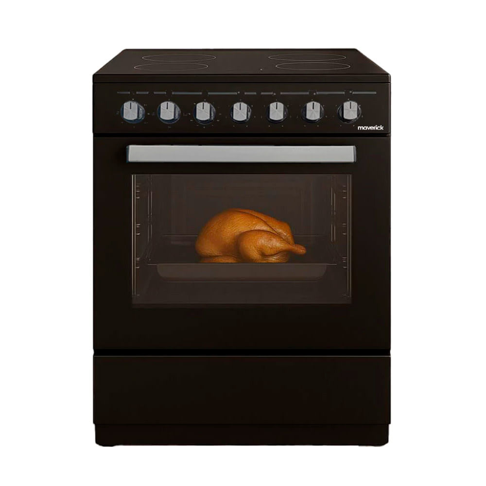 Cocina EléCtrica VitroceráMica Maverick 50 Cm Con Horno  Y 4 Zonas