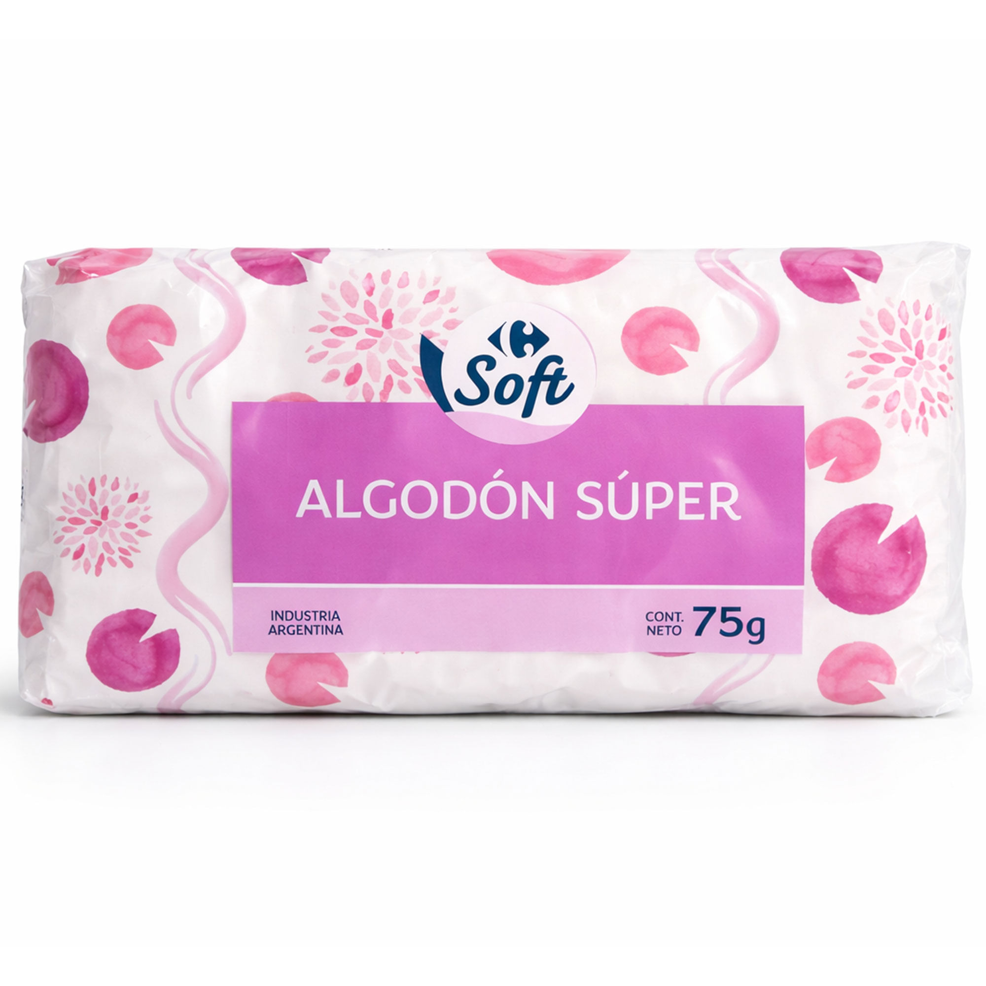 Algodón plegado super Carrefour Soft 75 grs