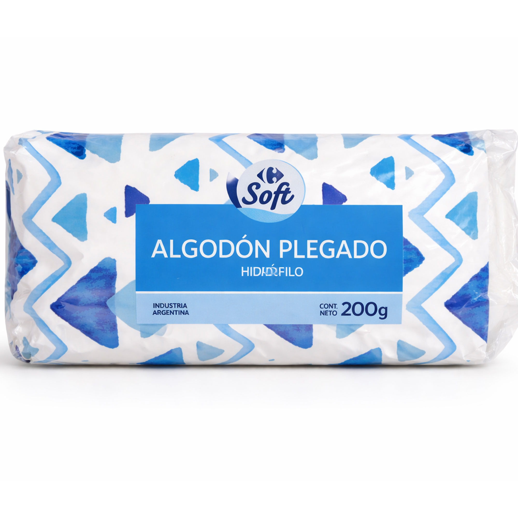 Algodón Carrefour Soft plegado 200 grs