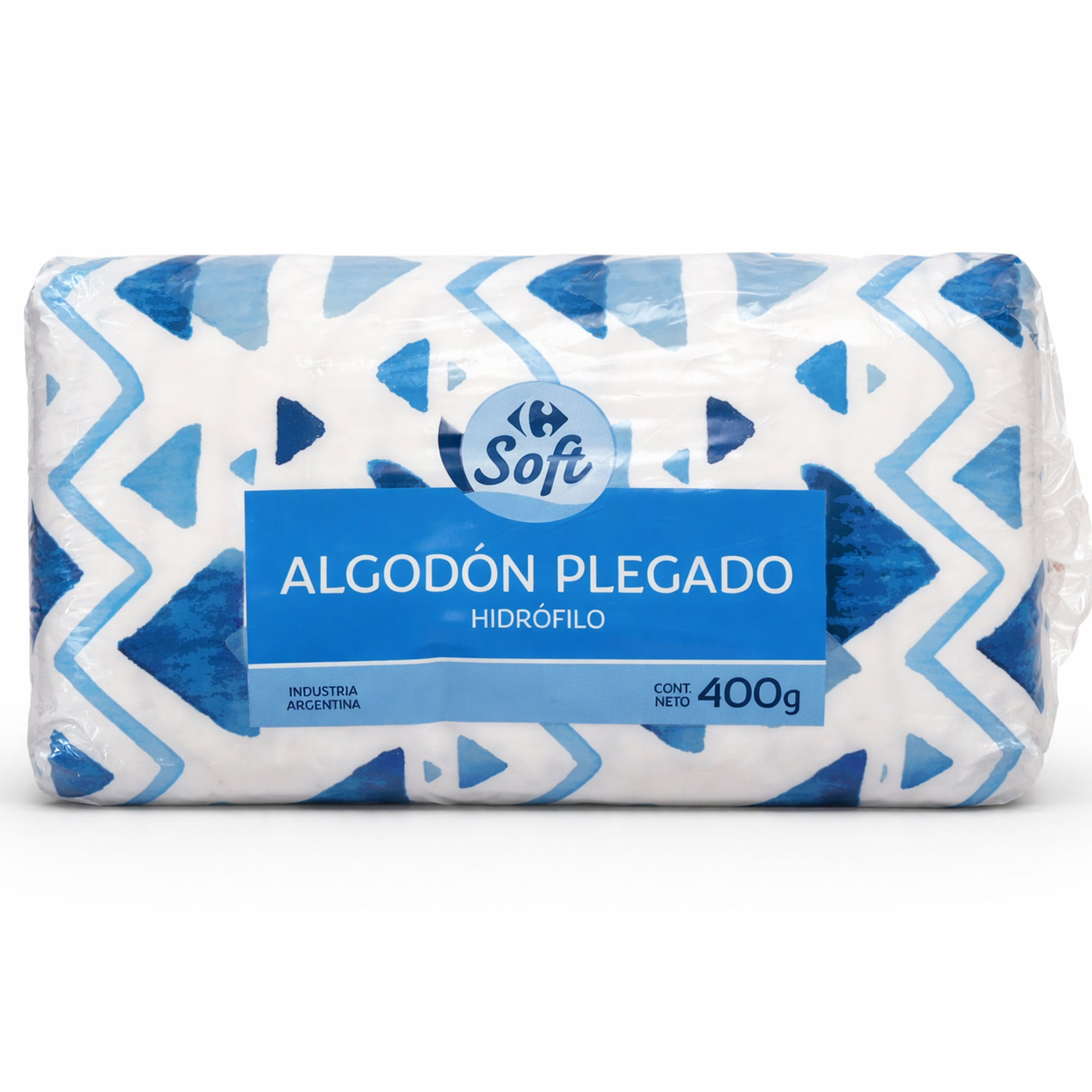 Algodón plegado Carrefour Soft 400 grs
