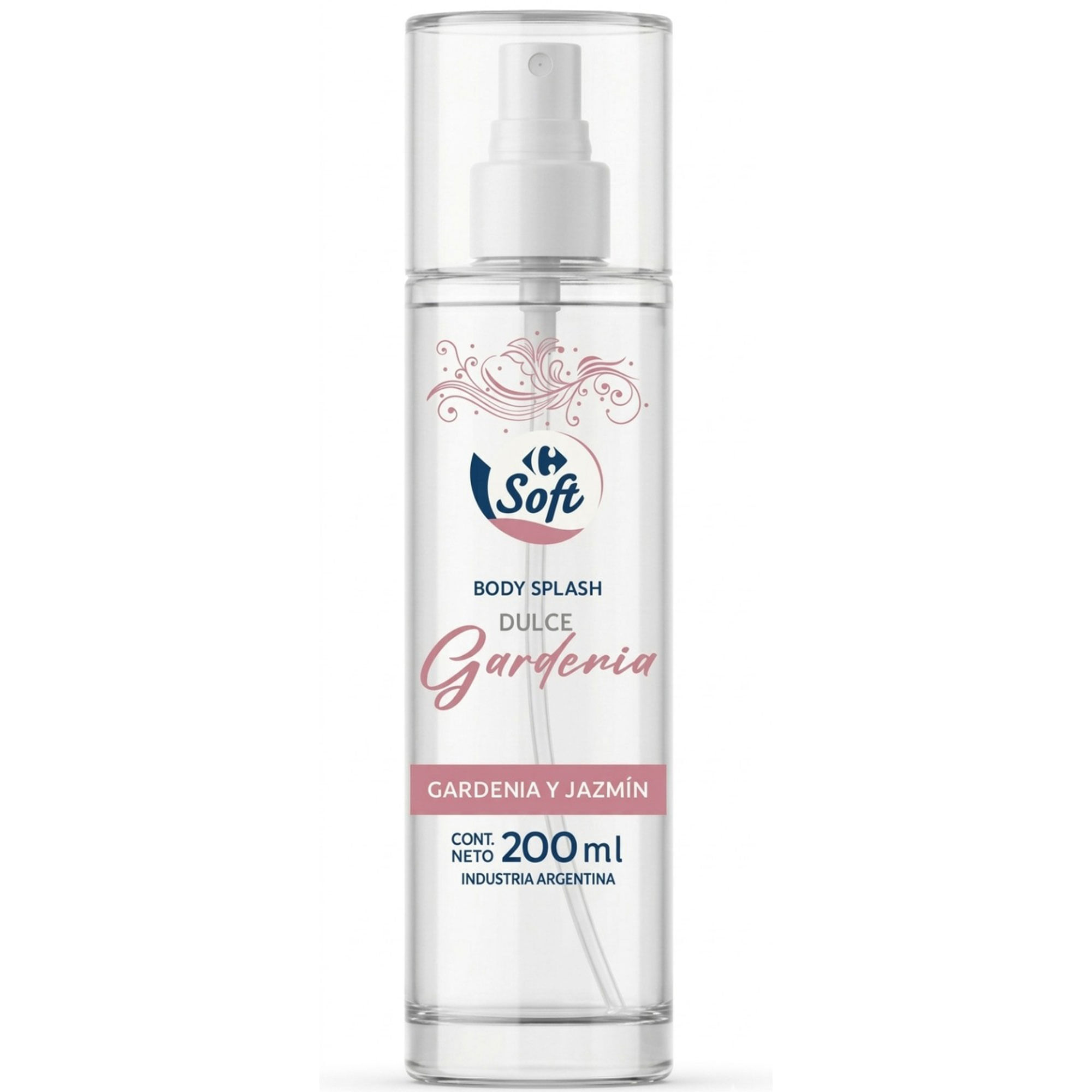 Body splash Carrefour Soft Dulce gardenia 200 ml