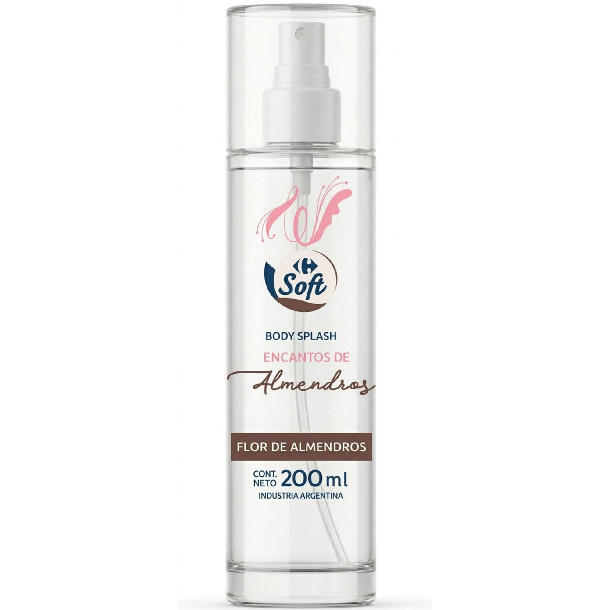 Body splash Carrefour Soft Encanto de almendros 200 ml
