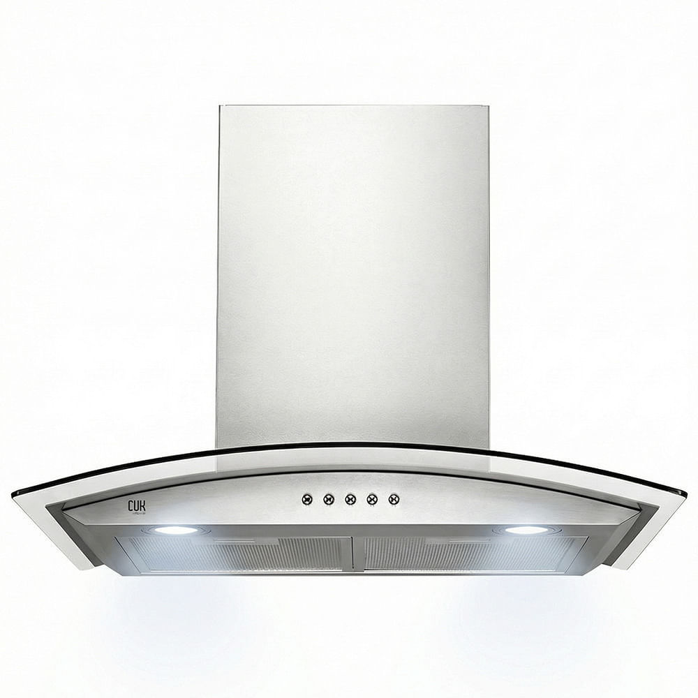 Campana Extractora De Cocina Cuk By Gadnic Cssv 230w 3 Velocidades Luces Led