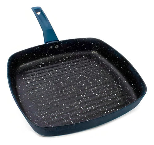 Sartén Bifera 28cm Antiadherente Ilko Granito Navy Azul