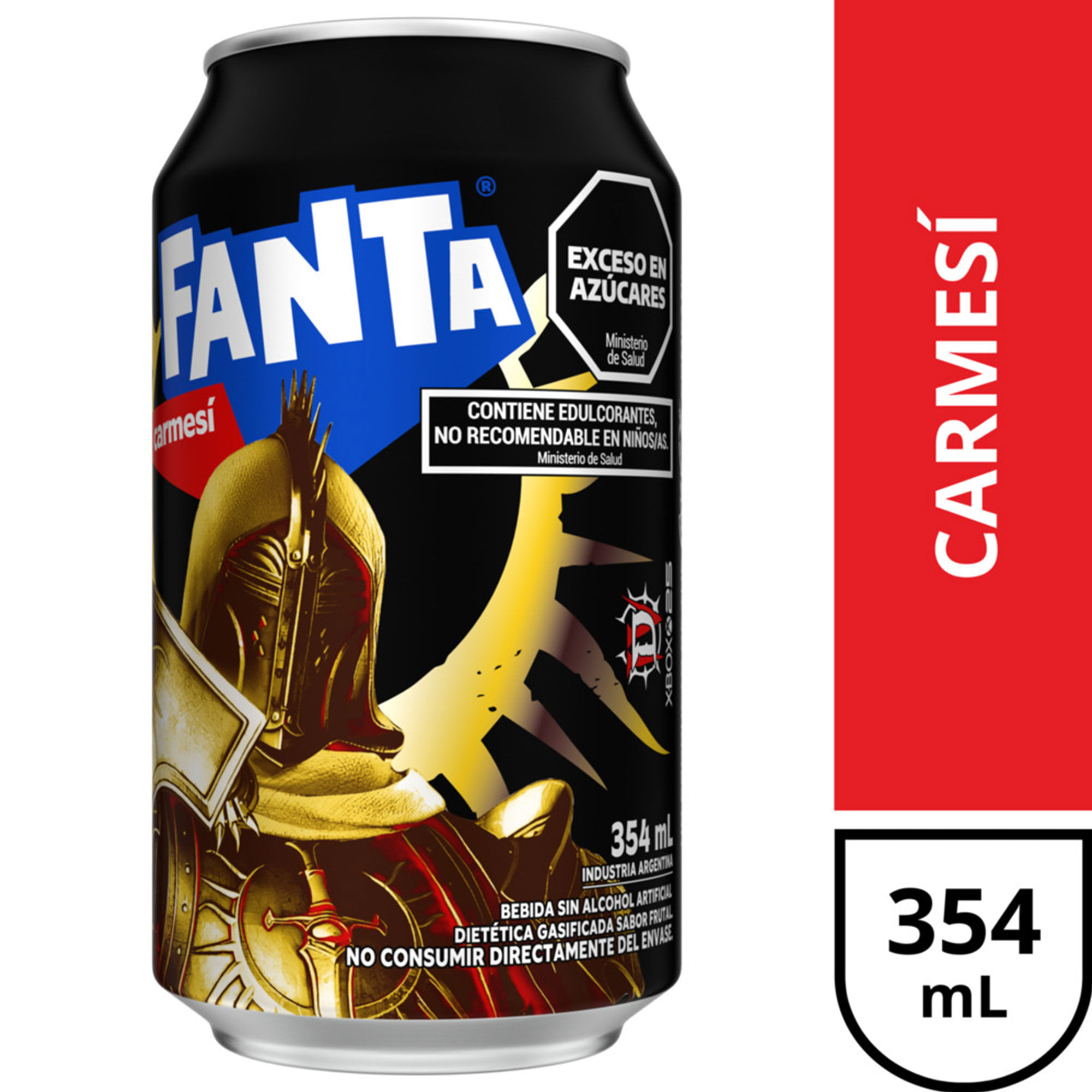 Gaseosa Fanta Carmesi 354 Ml