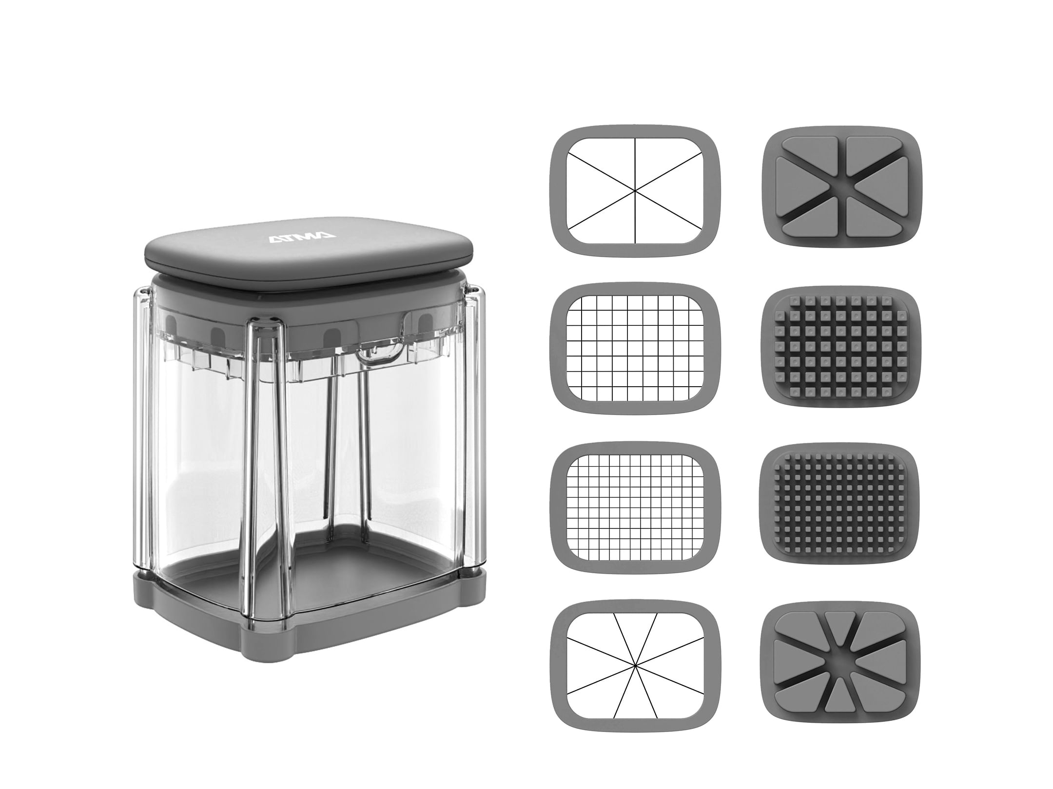 Cortador De Papas Atma Home 4 Cuchillas Aacp103p