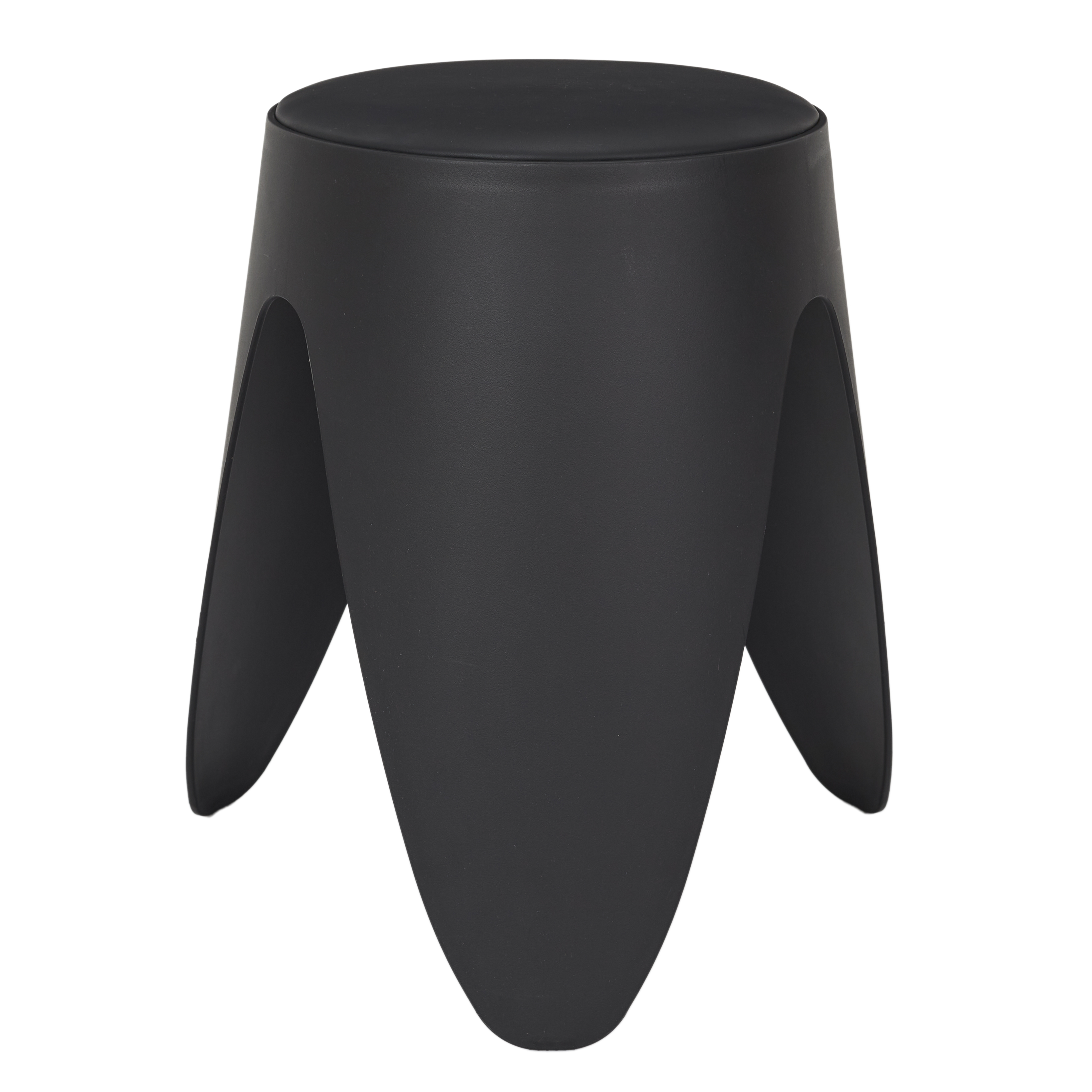 Asiento Plastico Apilable Negro Proline HD0292