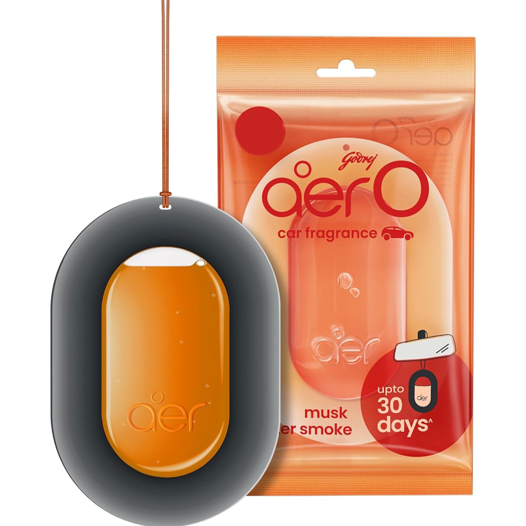 Aromatizador automovil Aero Musk Af Smoke 30 DS 1 uni