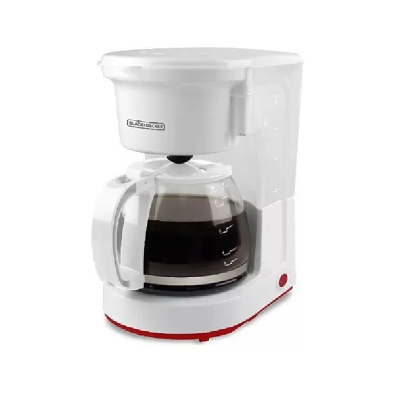 Cafetera De Filtro Black & Decker Cm0410-Ar 8 Tazas Blanca