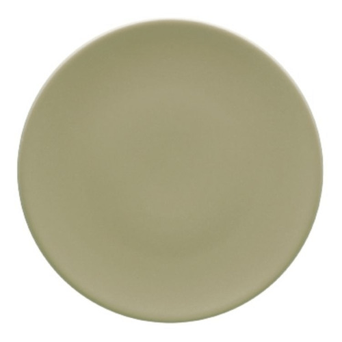 Plato Postre Oliva 20 Cm