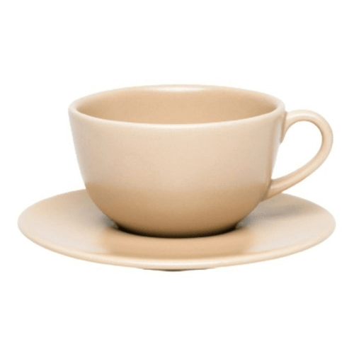 Taza de te con plato Merengue 200 ml