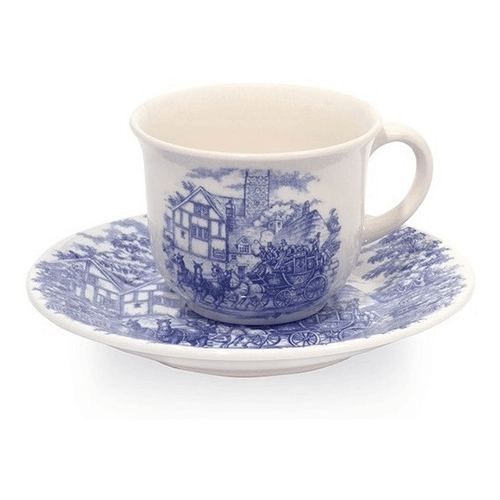 Taza de Te con plato Cena Inglesa 200 ml