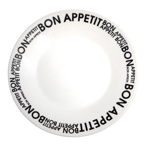 Plato Postre Bon Appetit 18 cm