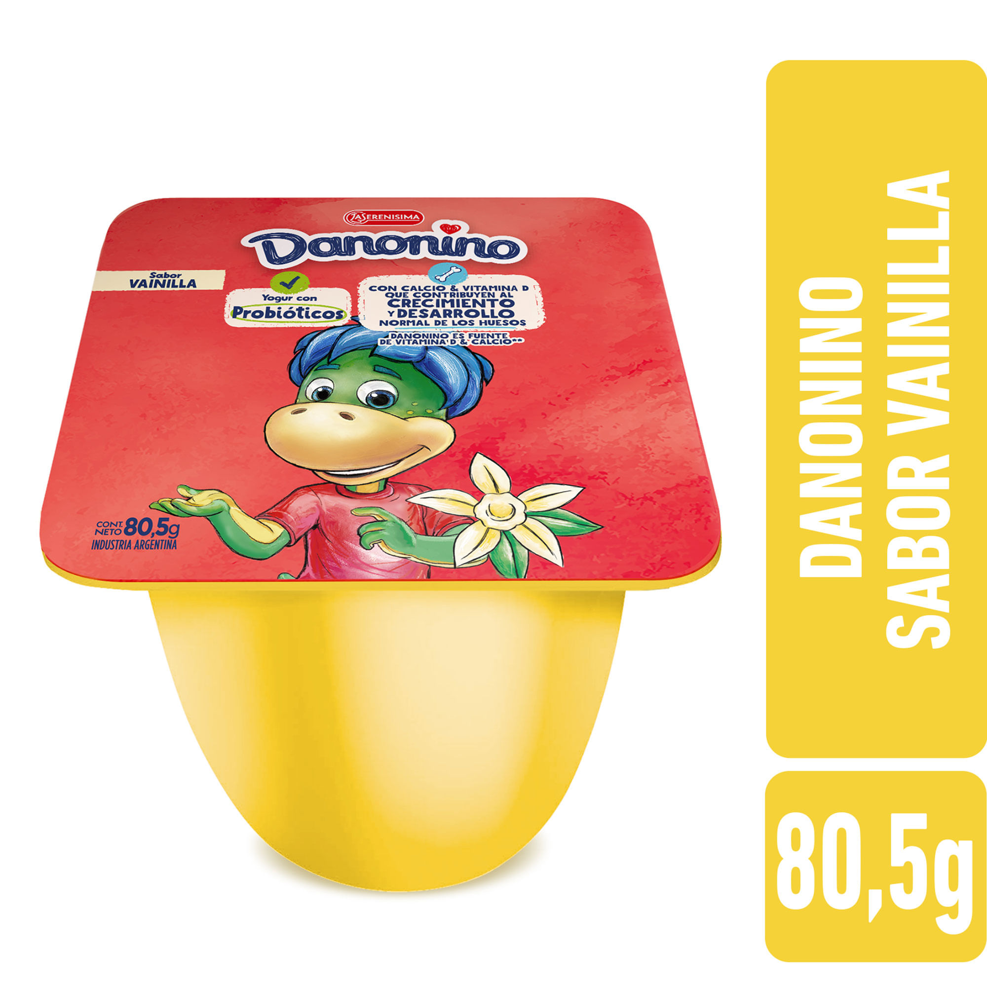 Yogur Batido Danonino Vainilla 80,5 G