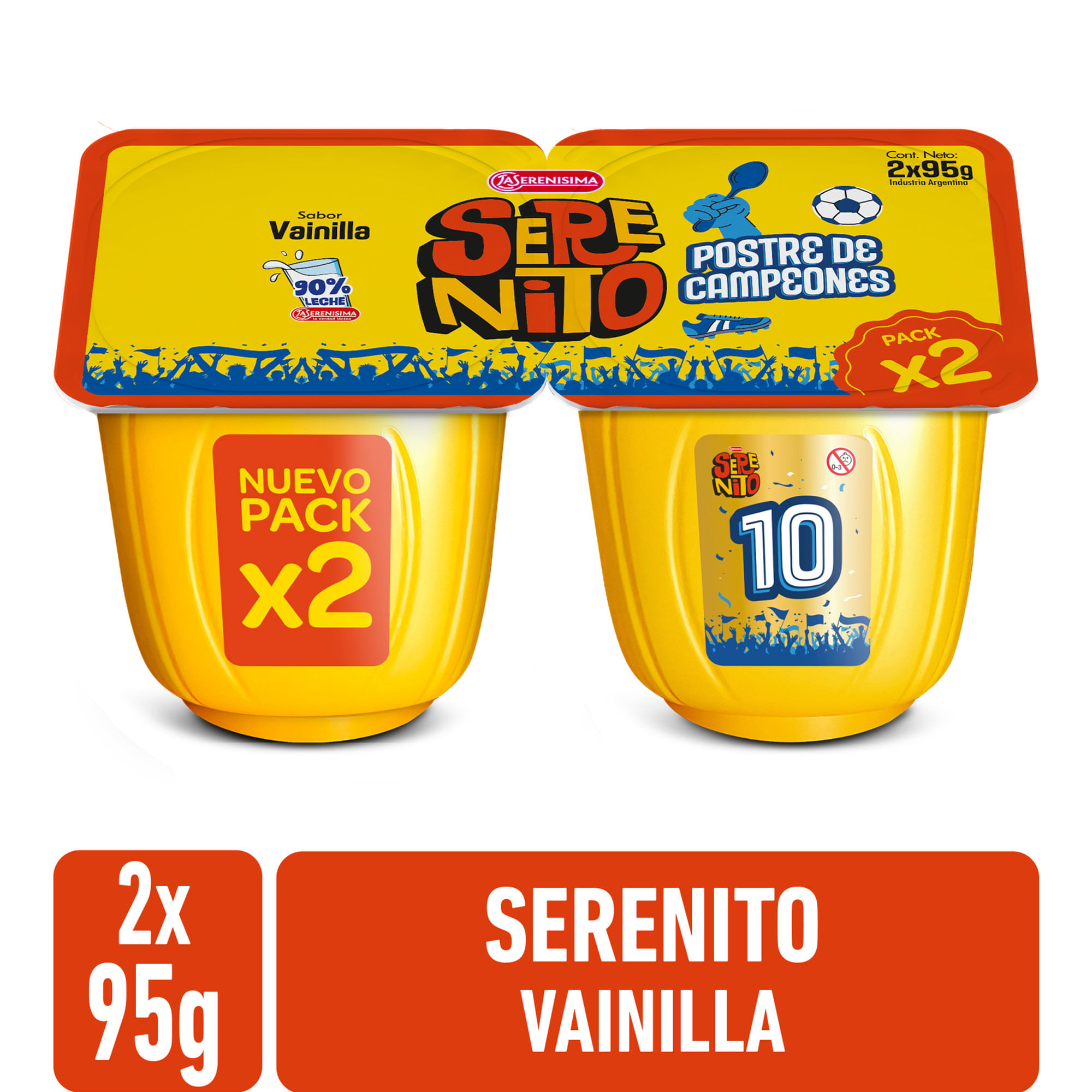 Serenito postre vainilla 190 grs