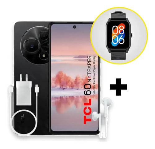 Celular TCL 60 NXTPAPER 8+512GB Negro