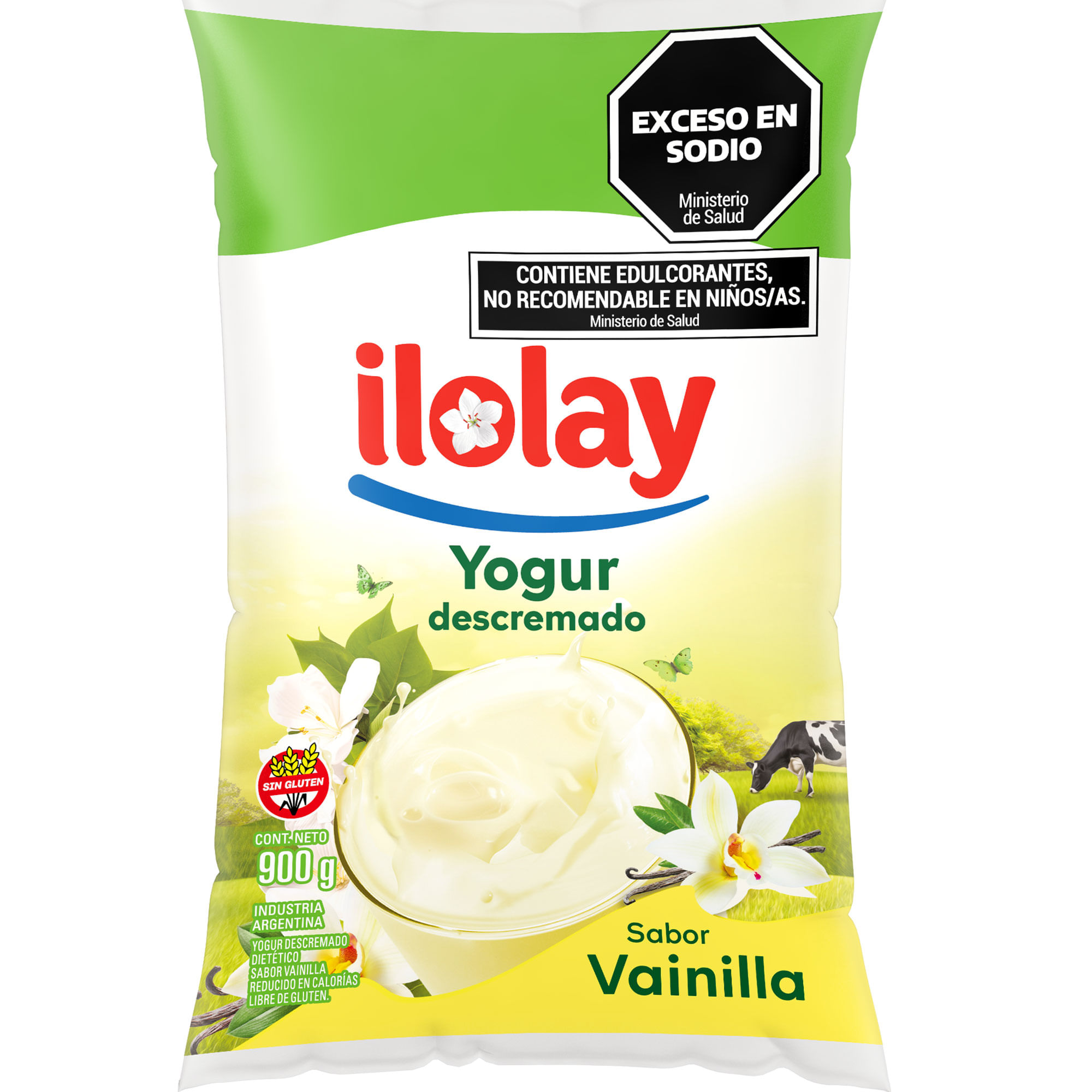 Yogur bebible ilolay vainilla 1 kg