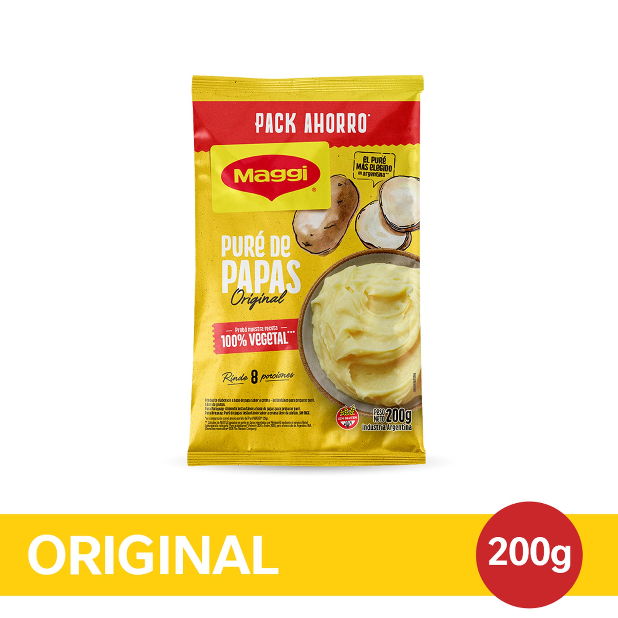 Puré de Papas Maggi Original 200 grs