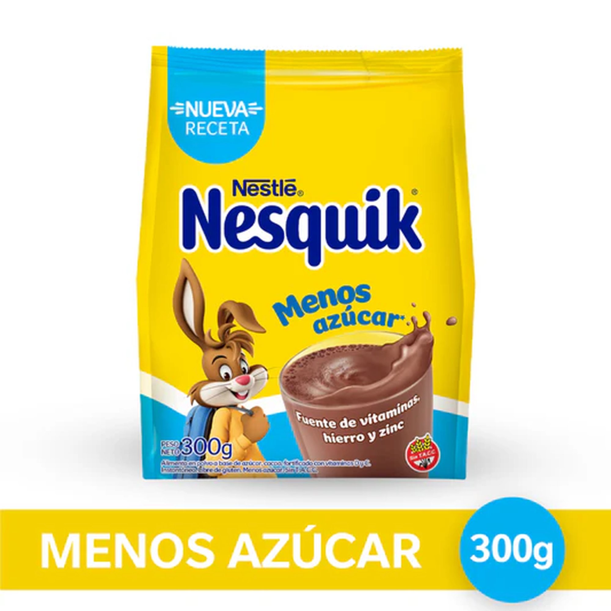 Cacao En Polvo Nesquik® Menos Azúcar 300 G