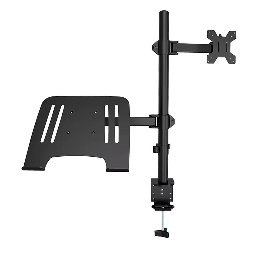 Soporte Doble Laptop y Monitor Hasta 27" (SOP-080)