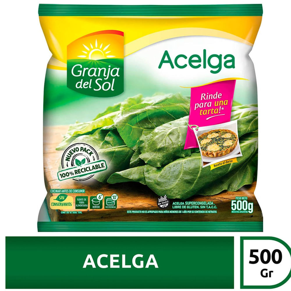 Acelga Granja Del Sol 500g