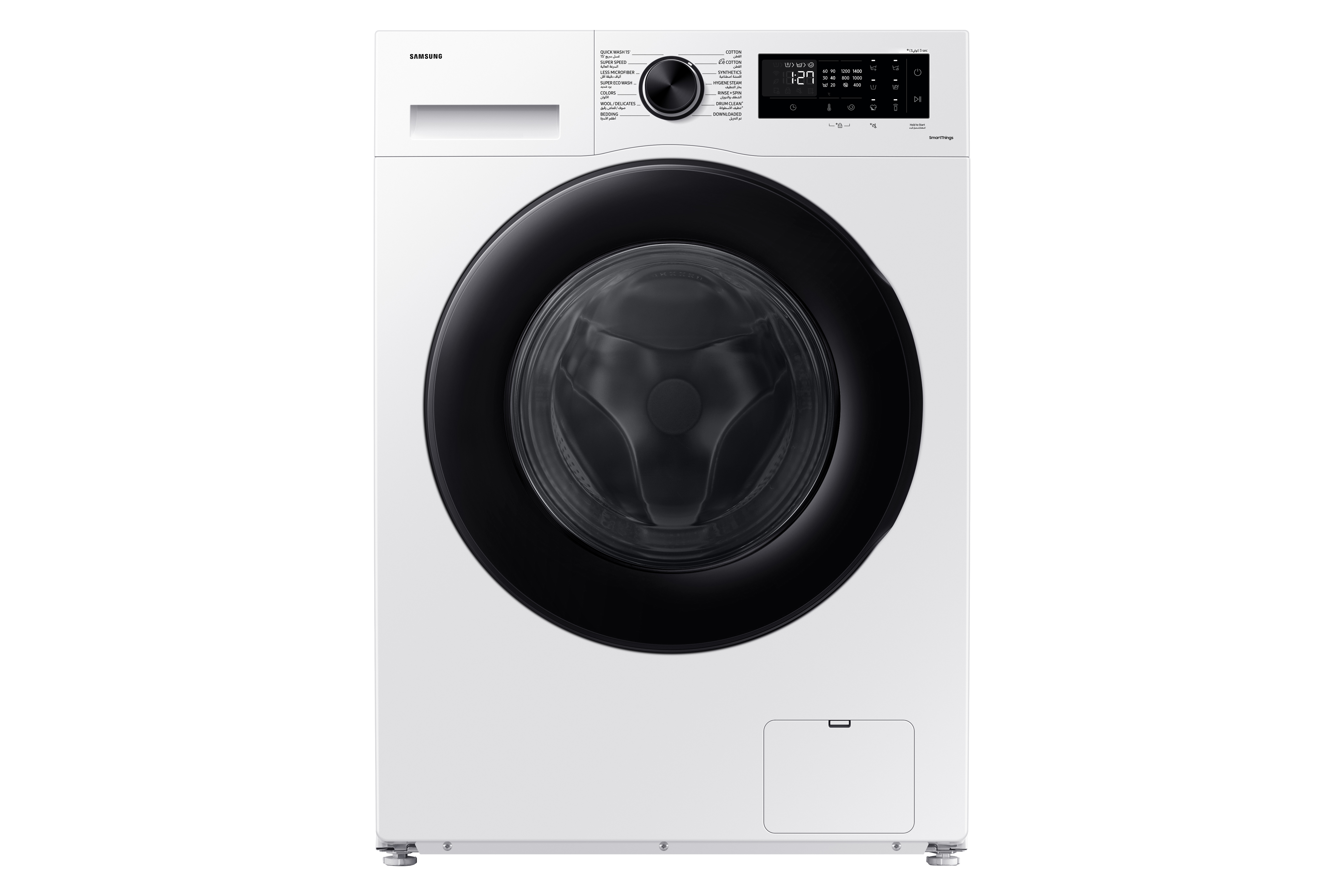 Lavarropas carga frontal Samsung 10.5 Kg  WW10CGC04DAEBG blanco