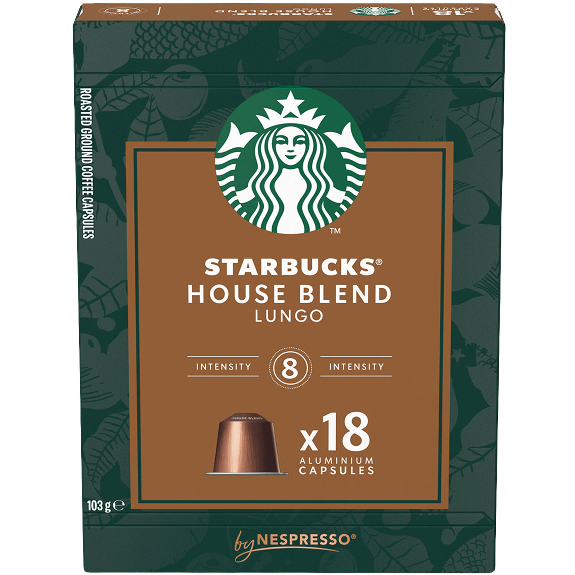 Cápsulas de café Starbucks House Blend 18 uni