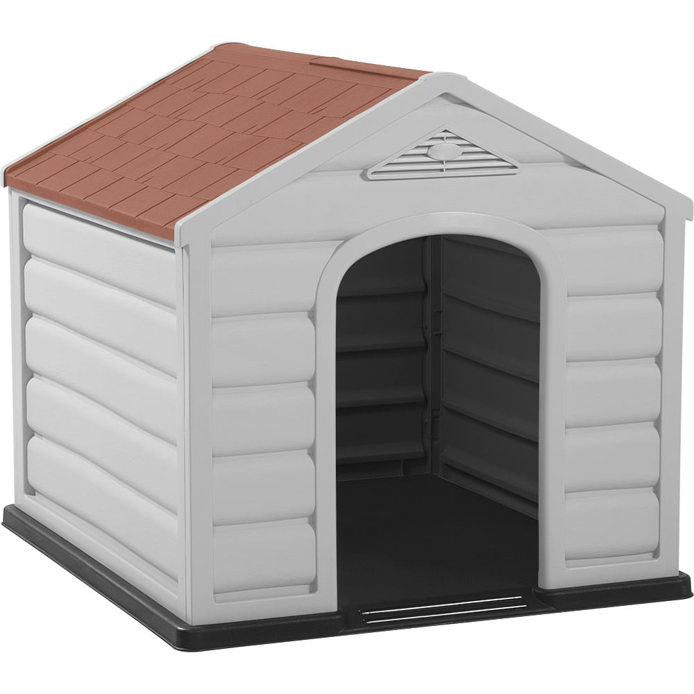 Casa Cucha Para Perros Raza Pequeñas Rimax Color Terracota (RX-14419)