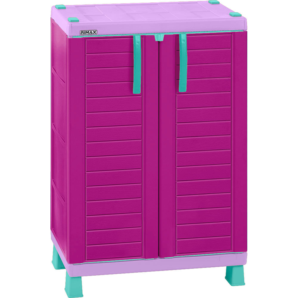 Armario Infantil Glam Verde Agua Rosa Fucsia Rimax (RX-13989)