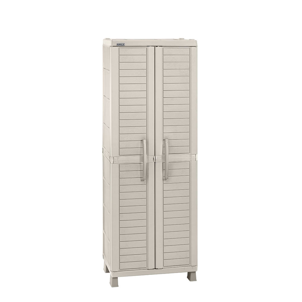 Armario Grande Barú Con 4 Estantes Color Taupe Rimax Taupe (RX-9286)