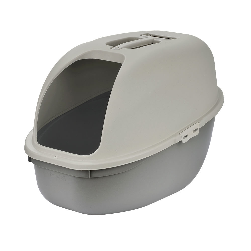 Caja Arenero Para Gato Con Pala Rimax 60x40cm Gris (RX-13700)