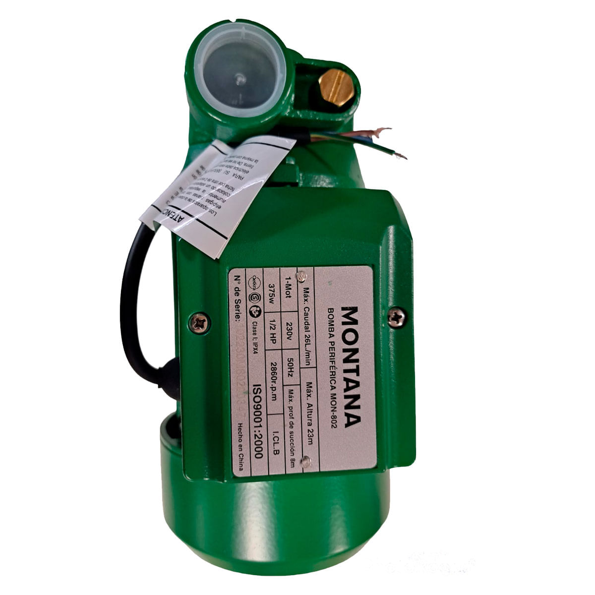 Bomba Periferica Montana 375w 26l/min Monofásica (MON-802)