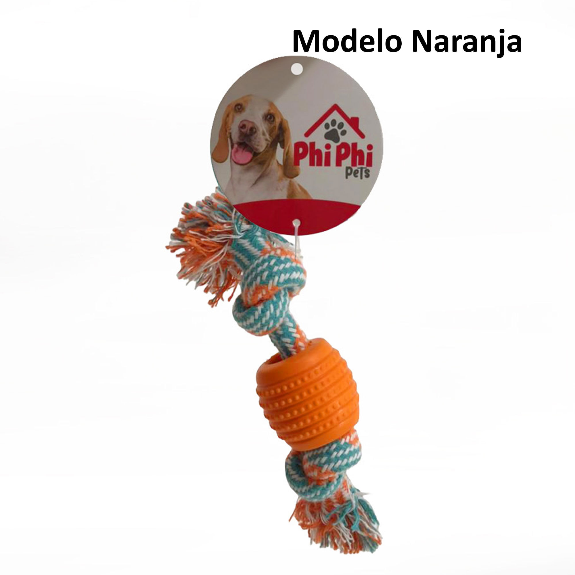 Juguetes para perro cuerda con mordedor 18 cm (Modelos Surtidos)