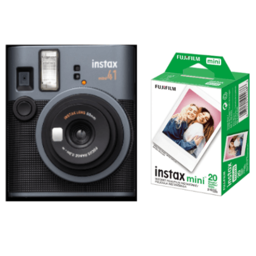 Combo Instax Mini 41 + 20 Fotos + Alb. 108 Fotos