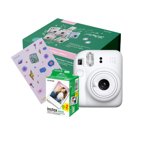 CáMara Instax Mini 12 Blanca + 10 Fotos