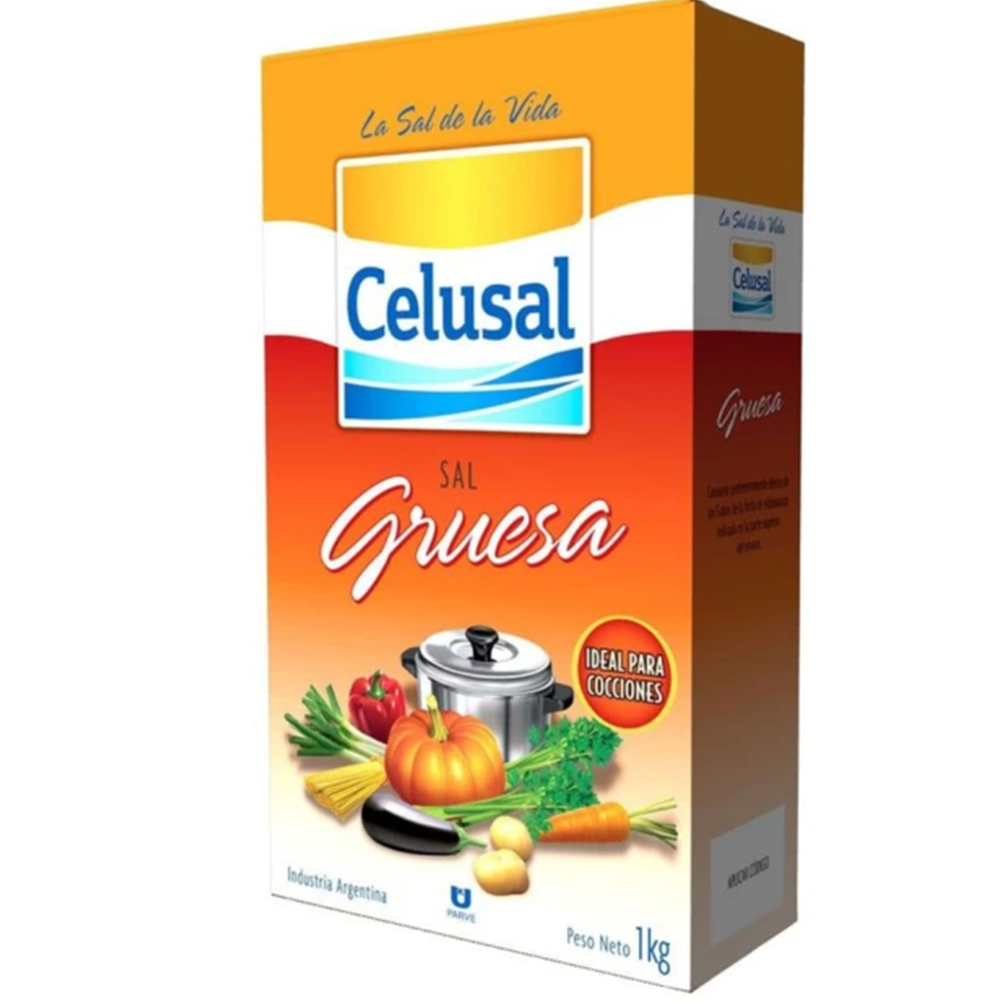 Sal gruesa Celusal caja 1 kg.